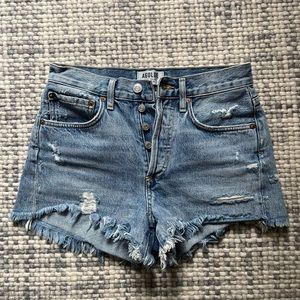 Agolde Parker Jean Short in Swapmeet - size 23 or XS